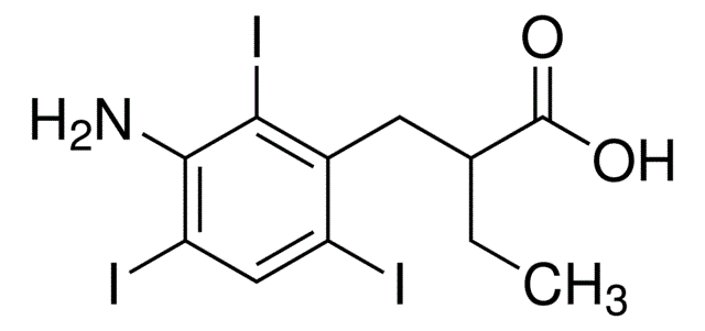 Iopanoic acid化学構造